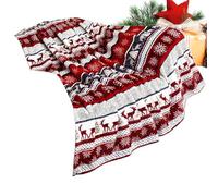 Soft Fleece Warm Home Decor - Christmas Throw Blanket for Couch Mom Wife Sofa Bed Living Room Bedroom Car Dorm Apartment Party Family Game Night | Christmas Fleece Blanket Bed Throws |