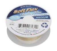Soft Flex 49 Strand Beading Wire - Medium 0.19 Diameter - 10 Feet Nylon Design Wire