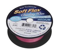 Soft Flex 49 Strand Beading Wire - Medium 0.19 Diameter - 30 Feet Nylon Design Wire