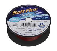 Soft Flex 49 Strand Beading Wire - Medium 0.19 Diameter - 30 Feet Nylon Design Wire