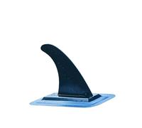 Soft Flex Center Fin with Screw White Water Fin For Air Sup Long Board Surfboard Inflatable Paddle Board