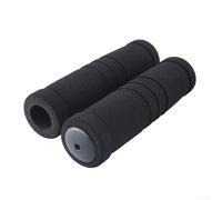 Soft Foam Bicycle Handlebar Grips Optimized for Ergonomic Support and Vibration Dampening on All-Day Cycling and Urban Commutes