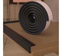 Soft Foam Edge and Corner Guards 6.5FT Safety Protectors for Tables Desks Beds & Cabinets Easy Installation Childproofing (Black 8m/26.2ft)