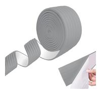Soft Foam Pipe Cover Tape with Strong Adhesive Backing, Foam Tape for Free Cutting Duct Aesthetics, Features Soundproofing, Pipe Covers for Outside Bathroom Basement(Gray,1pcs)