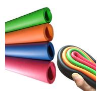 Soft foam rubber tubing Foam Tube for mobility scooter handle bars Freeze Protection Pipe Insulation Heat Preservation Insulated Pipe Cover for Tubing Outdoor(Green,ID22mm*5mm*100cm)