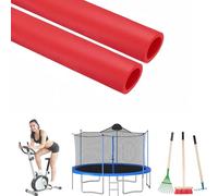 Soft Foam Rubber Tubing Foam Tube For Mobility Scooter Handle Bars Insulated Pipe For AC Unit Heat Insulated Pipe Cover For Roof Rack,ID7/10" 4/5" 1" 1-1/10" 1-1/4"(Red,1"*1/5"*78")