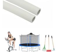 Soft Foam Rubber Tubing Foam Tube For Mobility Scooter Handle Bars Insulated Pipe For AC Unit Heat Insulated Pipe Cover For Roof Rack,ID7/10" 4/5" 1" 1-1/10" 1-1/4"(White,7/10"*1/5"*78")