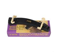 Soft Foam Violin Shoulder Rest Adjustable Support for Various Sizes of Violins, Prevents Neck Discomfort (For 4-4 violins)