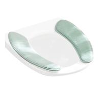 Soft for the Toilet Seat, Washable and Reusable Adhesive Mat, Soft Toilet Cover with Double Flap and Separation, for Adults Winter Cold Climate Bath Shower and Home