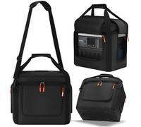 Soft Generator Cover Compatible with Anker SOLIX C1000/ C800/ C800 Plus,Carry Bag for SOLIX C800,C800 Plus Portable Power Station (black, without wheels)