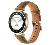 Soft Genuine Leather Strap Compatible with Huawei Watch GT4 41 mm, 18 mm Replacement Strap for Huawei GT 4 41 mm Accessories