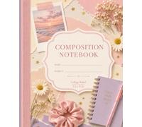 Soft Girl Era Composition Notebook: College Ruled Notebook for Notes, Journaling, School, Writing, and Everyday Thoughts | 7.5 x 9.25