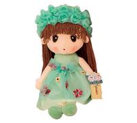 Soft Girl Rag Doll - Removable Dress & Hat Plush First Toys | Sleeping Stuffed Princess Figure Toys | Plush Stuffed Toy With Hat | Princess Dress Up Doll For Kids, Children, Toddler, Friends |,Cut