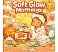 Soft Glow Mornings: A Bold & Easy Coloring Book of Cozy Girls, Chunky Sunscreen Bottles, and Relaxing SPF Self-Care Rituals