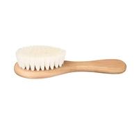 Soft Goat Hair Baby Comb Brush Wooden Handle Head Massage Grooming Comb Premium Materials Scalp Increase Made of Goat Hair