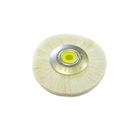 Soft Goat Hair Lathe Brushes with Plastic Centre 49mm Diameter for Jewellers (Pack of 10)