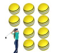 Soft Golf Balls for Training | 10 Pieces Lightweight Foam - For Beginners Young Adults Practice