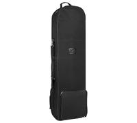 Soft Golf Travel Bags With Wheels, Foldable Golf Gear Luggage, Rolling Tee Sport Accessories Bag, Padded Protection, Weather-Resistant Fabric, 128.27x38.1x20.32, For Hiking Commuting Backpacking