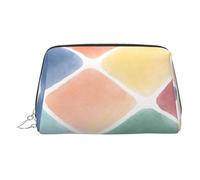 Soft Gradient Blur Print Chic Travel Makeup Bag, Cute Cosmetic Pouch for Women for Purse and On-the-Go Use