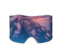 Soft Grand Teton National Park Print Eyes Cover with Adjustable Strap for Sleeper Night Sleeping Work Nap and Yoga