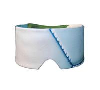 Soft Green Soccer Ball On Grassy Print Eyes Cover with Adjustable Strap for Sleeper Night Sleeping Work Nap and Yoga