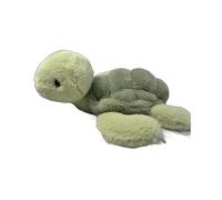 Soft Green Turtle Plush Toy Doll - 35cm Stuffed Cartoon Sea Animal Plush Doll, Ultra-Fluffy Turtle Plush with Cute Face, Calming Bedtime Companion Plush Toy for Kids and Ocean Lovers