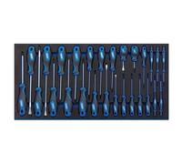 Soft Grip Screwdriver Set in Full Drawer EVA Insert Tray (27 Piece)