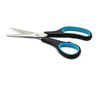 Soft Grip Sharp Mini Paper Scissors Cutting Multi-Purpose Fine Edge Smooth Stainless Steel Scissor for School Kitchen Office Supplies Blue