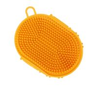 Soft Groom Bath Brush, Dog Shower Scrubber Tool, Silicone Massage Cleaning Brush with Gentle Bristle Design, Puppy Bath Cleaner Tool, Skin Care Grooming Aid, Pet Wash Routine Kit, Home Use