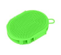 Soft Groom Bath Brush, Dog Shower Scrubber Tool, Silicone Massage Cleaning Brush with Gentle Bristle Design, Puppy Bath Cleaner Tool, Skin Care Grooming Aid, Pet Wash Routine Kit, Home Use