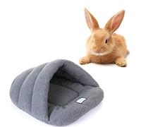 Soft Guinea Pig Bed Fleece Snuggle Pouch Cuddle Cup Sack Sleeping Bag Rabbit Puppy Sleeping Bag Bed Thick Fleece Pet Cave Nest Bed Cushion