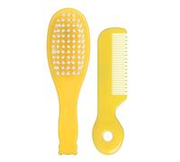 Soft Hair Brush & Comb Set Finest Bristles Baby Hair Brush Infant Body Massage Brush Bathtub Soothing Brush Travel Gear