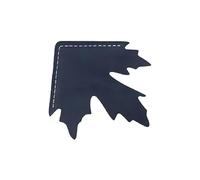 Soft Handcrafted PU Leather Bookmarks Light Weight Reading Essential for Book Lovers Maple Leaves Inspired Page Holder Leather Maple Bookmarks