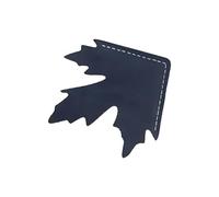 Soft Handcrafted PU Leather Bookmarks Light Weight Reading Essential for Book Lovers Maple Leaves Inspired Page Holder Handcrafted Leather Bookmarks
