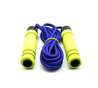 Soft Handle Skin Friendly Foam Skipping Speed Rope for kids, adults, Students, Fitness Exercise Boxing Jumping Gym 3 Colors (Green Handle)