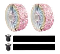 Soft Handlebar Tape - Non Slip Wrap, End Plugs Included, Comfortable Lightweight Design | Road Mountain Bike Accessory for Cycling Travel Outdoor Adventure Performance Ride