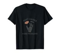 Soft Hands Hard Problems Bouldering Climbing Gift Design T-Shirt