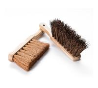 Soft & Hard Coco Hand Brushes (Pack Of 2) | Wooden Cleaning Brush with Soft & Hard Bristles | Coconut Fibre Hand Brushes for Cleaning Kitchen, Bathroom, Garden Outdoor