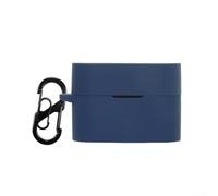 Soft Headphone Case for Sony WF-1000XM6 - Silicone Protective Cover Shockproof Padded Protection for Daily Use(Dark Blue)