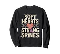 Soft Hearts Strong Spines Empathy And Boundaries Sweatshirt