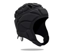 Soft Helmet Football Soccer Baseball Goalkeeper Helmet Sports Rugby Scrum Cap Head Guard Goalie Roller Hat Head Protector For Youth Adult(L)
