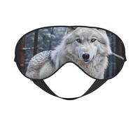 Soft Hidden Harmony Printed Eye Mask,Adjustable Breathable Eye Masks for Sleep,Light Blocking & Double-Sided