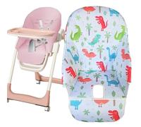 Soft High Chair and Dining for Babies - Breathable PU Leather, Universal Fit, Easy to Clean(K)