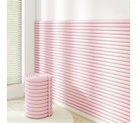 Soft High Elasticity NBR Foam Wall Panels, 2M/6.5FT Length Self-Adhesive Wall Padding, Stick on Headboard for Bedroom(Pink)