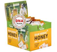 Soft Honey Sachets, Box of 60-8g Per Sachet - Crystallized, Pure, Natural, Unpasteurised, Unfiltered by Nordmel