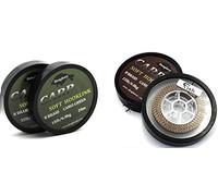 Soft Hook Link Carp Fishing Line Carp 8 Braid Line for Hair Rigs 20m Camo Green/Camo Brown 15lbs/25lbs/35lbs (15lb/6.8kg, Camo Brown)
