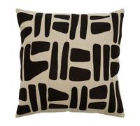 Soft Industrial Collection Bosie Osella Cushion - Natural & Black