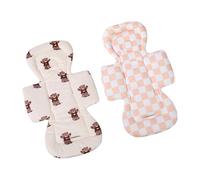 Soft Infant Pad Comfortable Fabric Easy Installation for Strollers and Seats User Friendly Design Baby Strollers Seat Liner