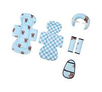 Soft Infant Pad Comfortable Fabric Easy Installation for Strollers and Seats User Friendly Design Breathable Pad