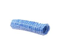 Soft Infiltration Ground Perforated Drain Tube, Perforated Drainage Pipe Soft Infiltration Land Drain French Drain Pipe Blue 5-50m/16.4-164ft(30m/98.4ft)